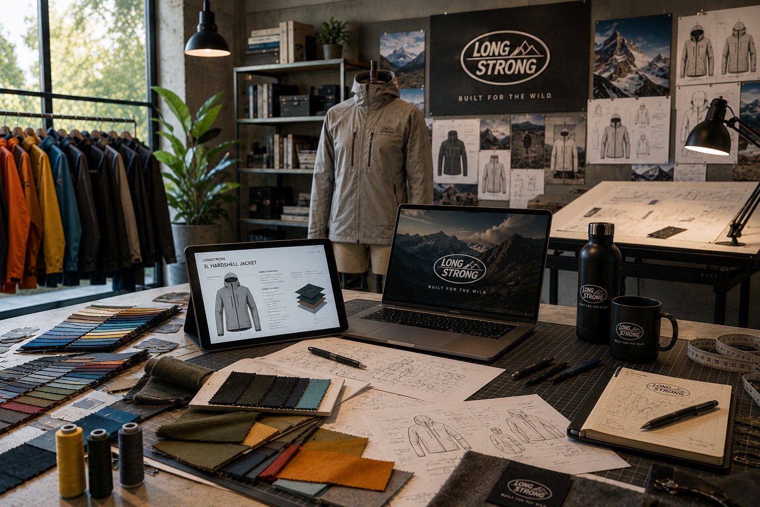 LONGPOWER design studio workspace
