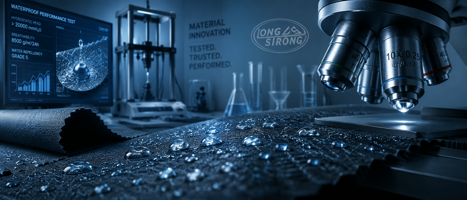 LONGPOWER technology lab with environmental testing chamber