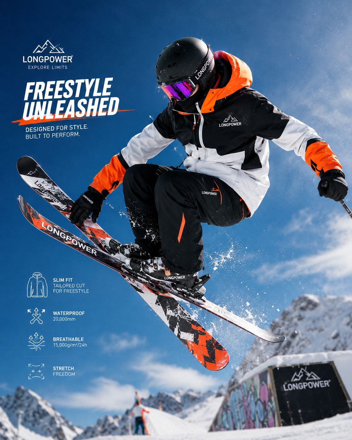 RaceEdge competition ski suit